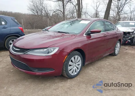 2016 Chrysler 200 Lx from USA, damaged, VIN 1C3CCCFB7GN177001